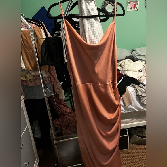 SHEIN Dresses & Skirts - Pink Rose gold dress